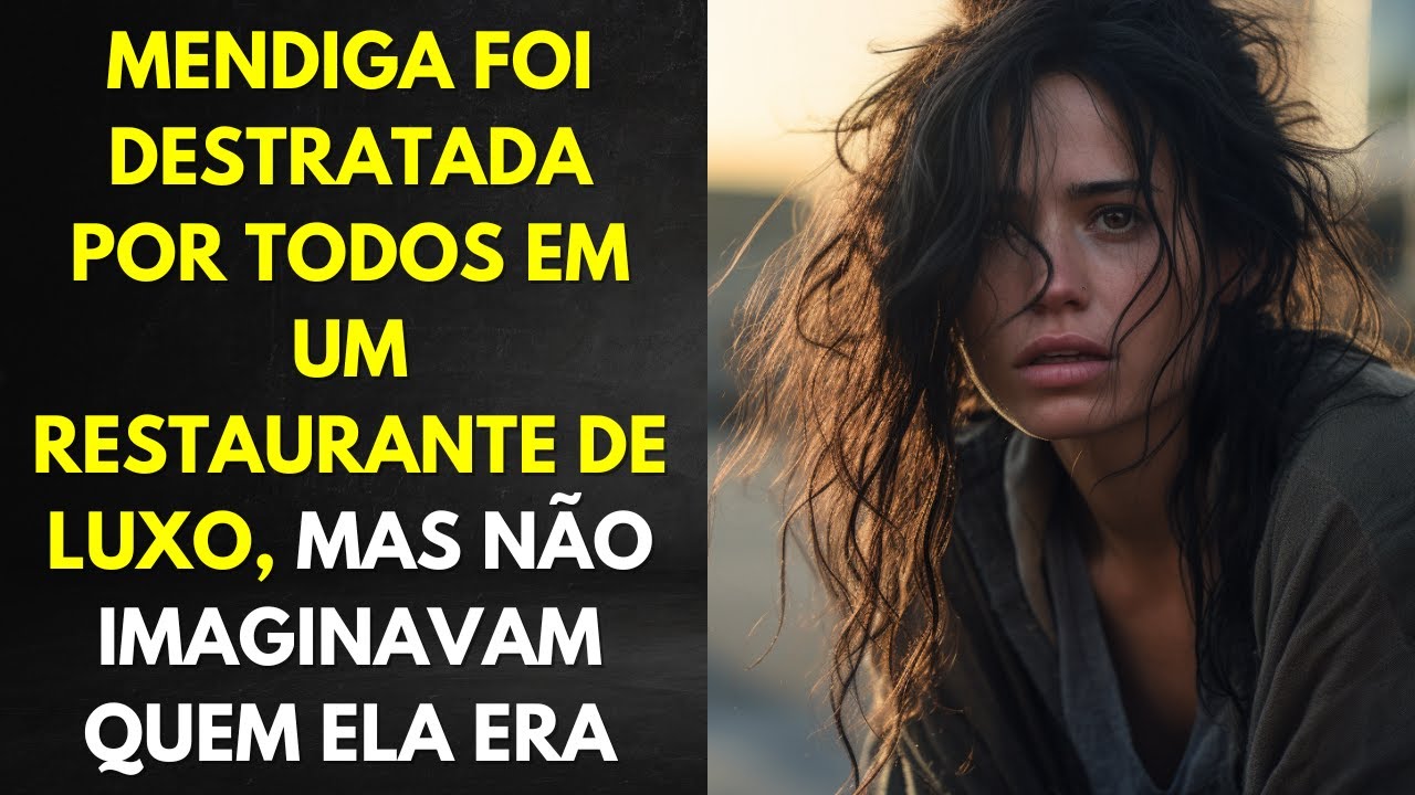 Mendiga Foi Destratada Por Todos Em Um Restaurante De Luxo, Mas Não Imaginavam Quem Ela Era