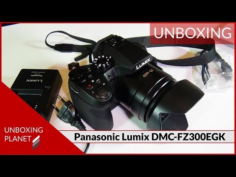 4K-Kamera Panasonic Lumix DMC-FZ300 Unboxing Deutsch