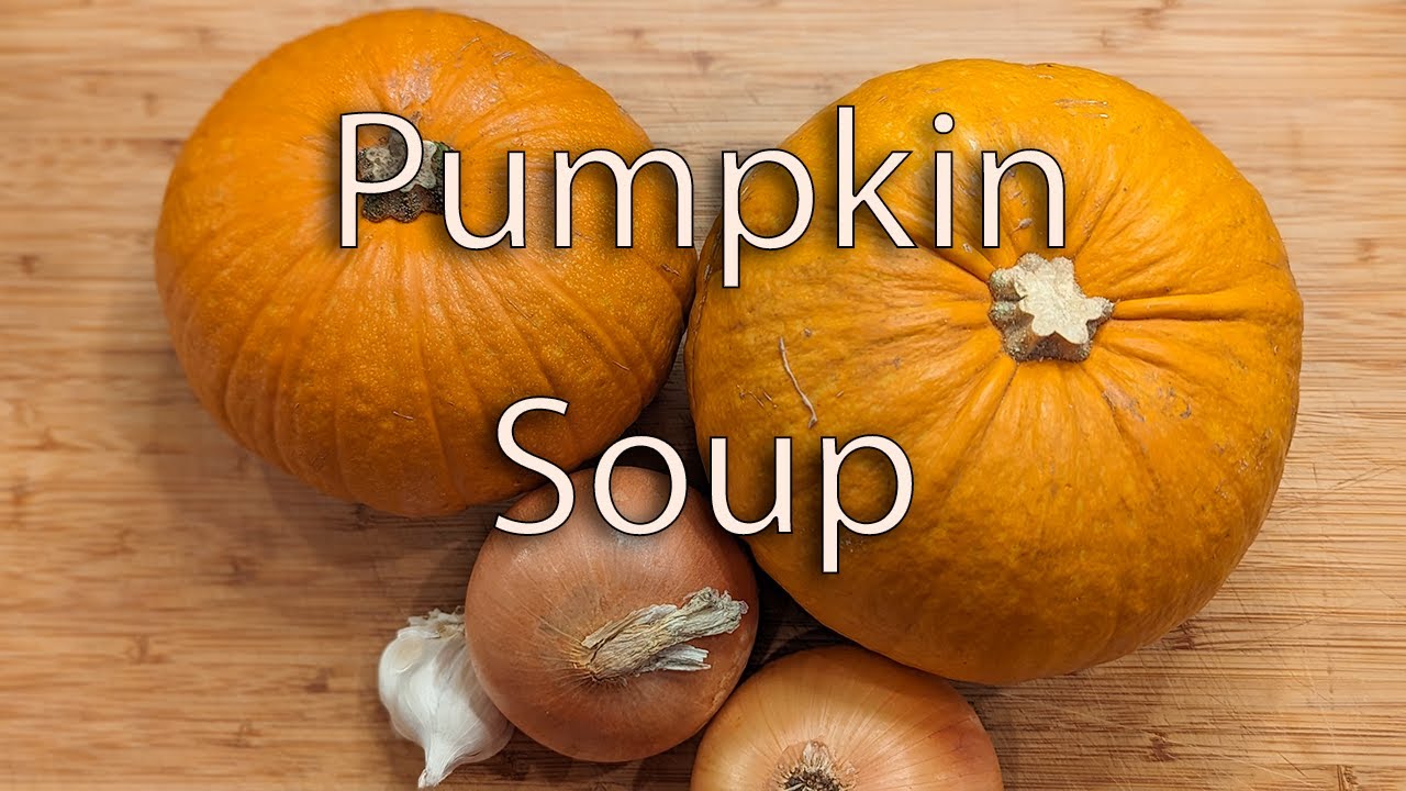 Fall Flavors - Pumpkin Soup and Creamy Pear Vanilla Bliss