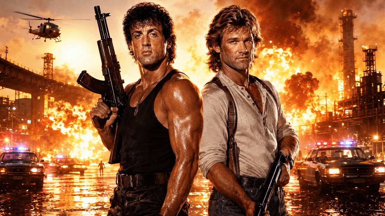 Dupla Explosiva: Presos Pela Própria Justiça | Sylvester Stallone