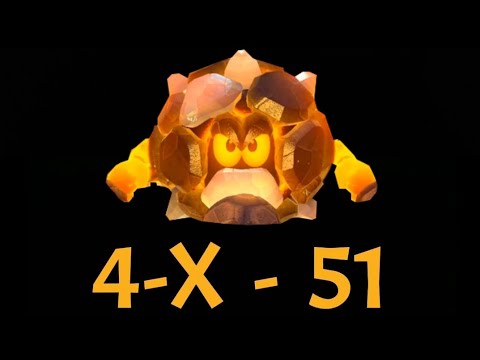 Super Mario 3D World (Switch) 4-Castle Speedrun - Time: 51 (TWR)