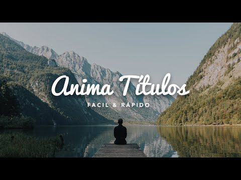 Animar TEXTOS en 5 segundos (LITERAL)