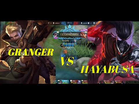 GRANGER GAMEPLAY||GRANGER FAST FARM||GRANGER BUILD || HAYABUSA(MEDO ML OFFICIAL)