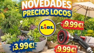 ¡CORRE A LIDL 🏃‍♂️Novedades Jardín y Terraza HOY ¡Se agotan! 