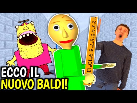 MASTER BALDI IS BACK IN THE NEW GAME 😃 BALDI'S BASICS PLUS [Gameplay ITA]