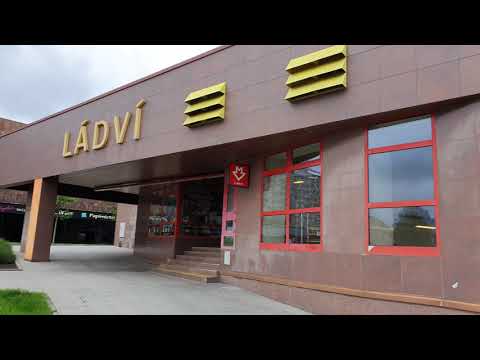 Ládví stanice metra 2020 Prague metro