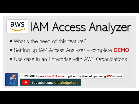 AWS - IAM Access Analyzer DEMO - New Security Feature from AWS | Use with AWS Organizations