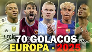 70 GOLAÇOS da EUROPA em 2025