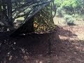 Make a Triangular Sun Shelter from a Square Tarp ...