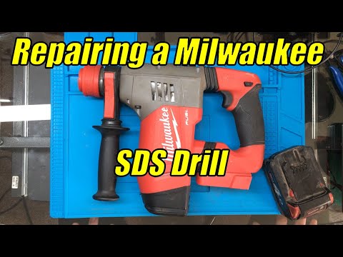 Milwaukee SDS Drill Repair - model (M18CHPX-0).