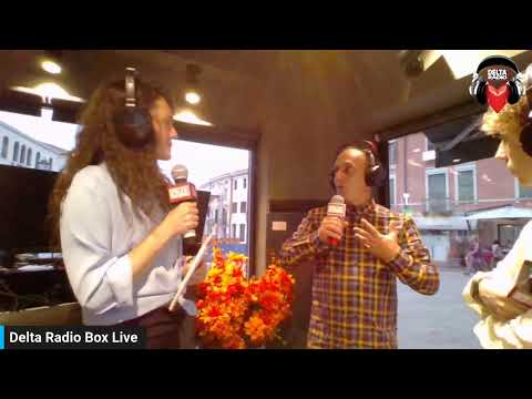Enrico Brizzi, da Rovigoracconta al Delta Radio Box Live
