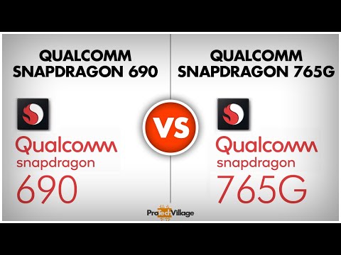 Qualcomm Snapdragon 690 vs Snapdragon 765G | whats different? 🤔🤔| Snapdragon 765G vs Snapdragon 690🔥 Video