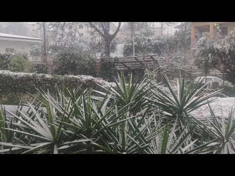 Neve a Marano Marchesato 25/03/2020