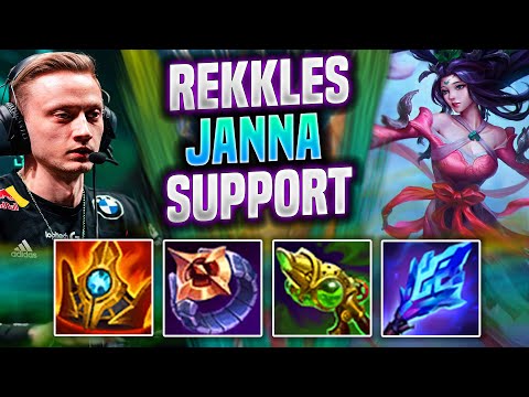REKKLES SUPPORT NEW G2 ADC FLAKKED! 😱😱! KC Rekkles Plays Janna SUPPORT vs Nautilus! | Preseason 2022