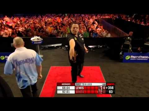 Lewis v White | 1/1 | Round One | European Darts Championships 2012