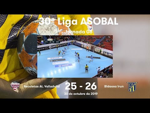 LIGA ASOBAL J08: Recoletas At. Valladolid - Bidasoa Irun 25-26