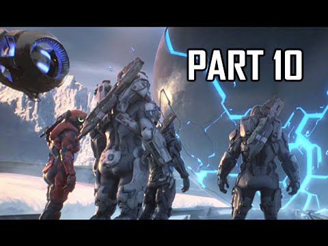 Halo 5 Guardians Walkthrough Part 10 - Leave No Spartan Behind (Gameplay Let's Play Commentary)