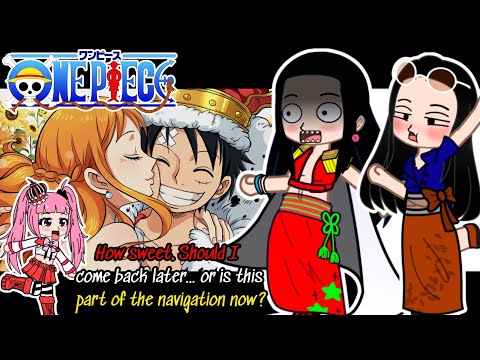 👑 Girls React to Luffy & Crew – Let the Madness Begin! | One piece | Luffy | Gacha Club