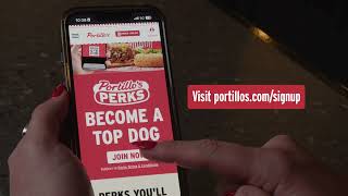 How to Sign Up for Portillo’s Perks