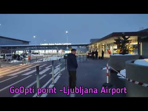 Ponto GoOpti - Aeroporto de Liubliana ~Eslovênia 🇸🇮