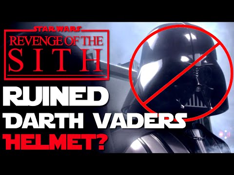 REVENGE OF THE SITH RUINED / FIXED DARTH VADERS HELMET, History of Darth Vader's Helmet, Darth Vader