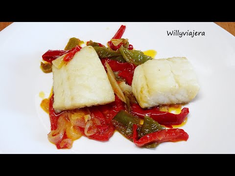 😋🐟BACALAO CON PIPERRADA.