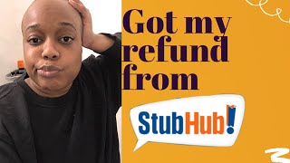 Refund From | Stubhub