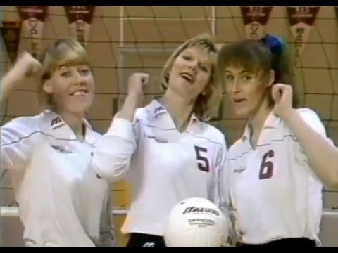 1988 Women’s Volleyball ad -“Guess what I do for a living”