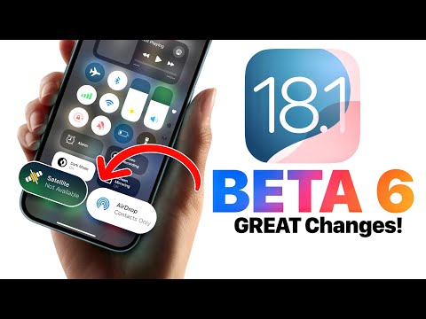 iOS 18.1 Beta 6 - New Features and Changes!