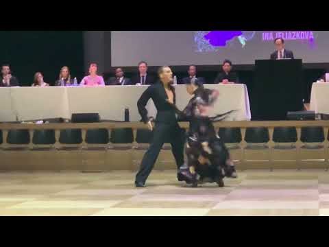 Troels Bager and Ina Jeliazkova Show Pasodoble. NYC December 10, 2022