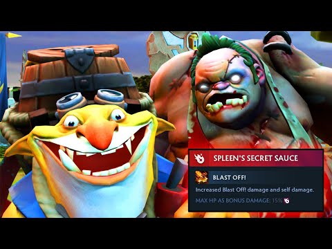 Techies Officially is Pudge's Best Buddy - DotA 2