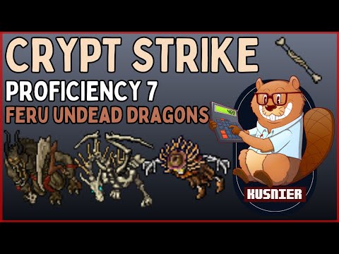Feru Undead Dragon Seal | Crypt Strike Proficiency 7 Showcase | Tibia Monk