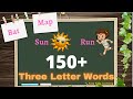 Easykidslearning2021 Three Letter Words 150 Words For Kids With Clipart S To Understand Well
