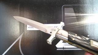 Swinguard stiletto 13" Diagonal cross Dagger Dark horn AGA Campolin