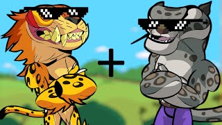 Tai Lung + Daimio (2X Mordex Crossovers) • Brawlhalla Ranked 2v2 Gameplay