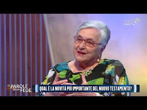 Le parole della Fede, 3 giugno 2021 - Qual è la novità più importante del Nuovo Testamento?