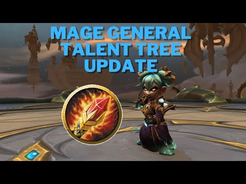 Mage General Talent Tree Update - 10.1.5