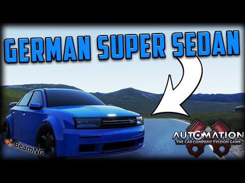 Building A Super Sedan From The 1990s... Automation - BeamNG