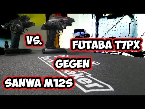 DerShoemaker - Futaba T7PX vs. Sanwa M12s - Teil 2 der Basic Test