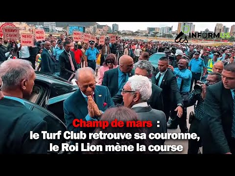 Champ de mars : le Turf Club retrouve sa couronne, le Roi Lion mène la course