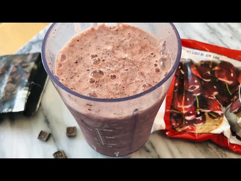 Chocolate Cherry Smoothie Shake | Doug Cooking