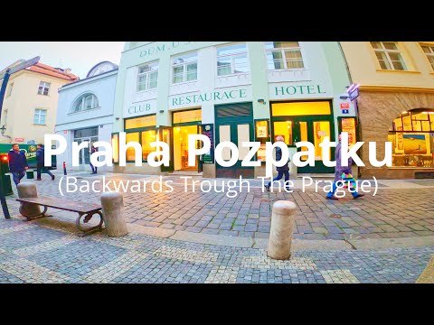 Prahou Pozpatku (backwards trough the Prague)