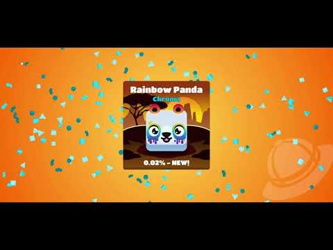 Rainbow Panda Blook