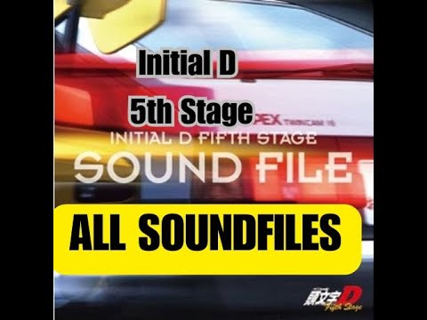 Initial D Fifth Stage Soundfiles ALL SONGS OST Full Soundtrack