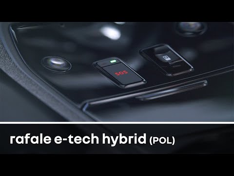 połączenie alarmowe e-call - Rafale E-Tech full hybrid - Renault