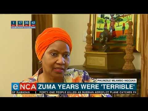 Zuma years were 'terrible'