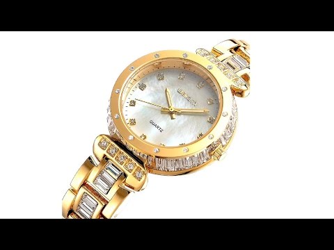 Vidéo — Montre Weiqin Crystal - Argentée