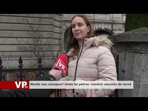 Munte sau canapea? Unde își petrec românii vacanța de iarnă