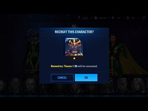 Unlocking Thanos - Marvel Future Fight | How to get Thanos