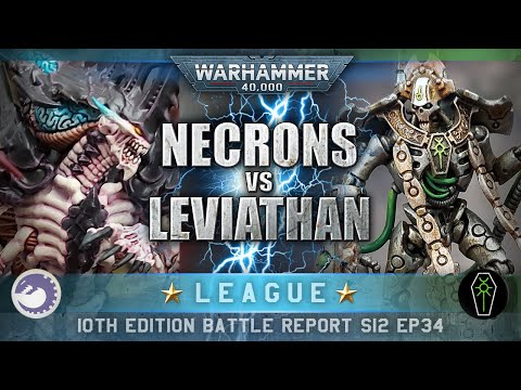 Leviathan Tyranids vs Necrons Warhammer 40K Battle Report 10th Edition 2000pts